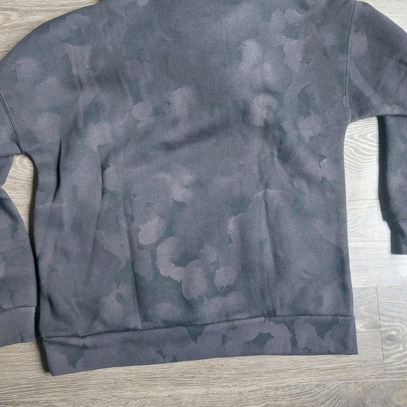 Lazy Pants black camo sweatshirt hoodie + sweat pant set. Sweatsuits Medium M - Picture 7 of 12
